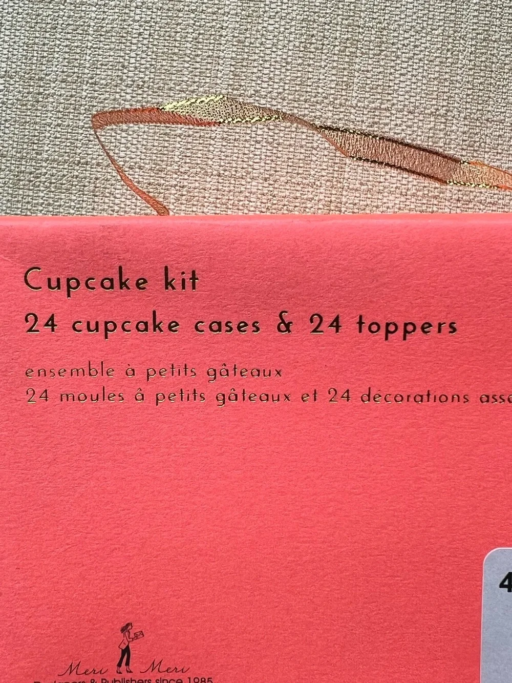 🆕 48 Meri Meri Cupcake Topper Unicorns Rainbows Metallic Gold Birthday Party NWT